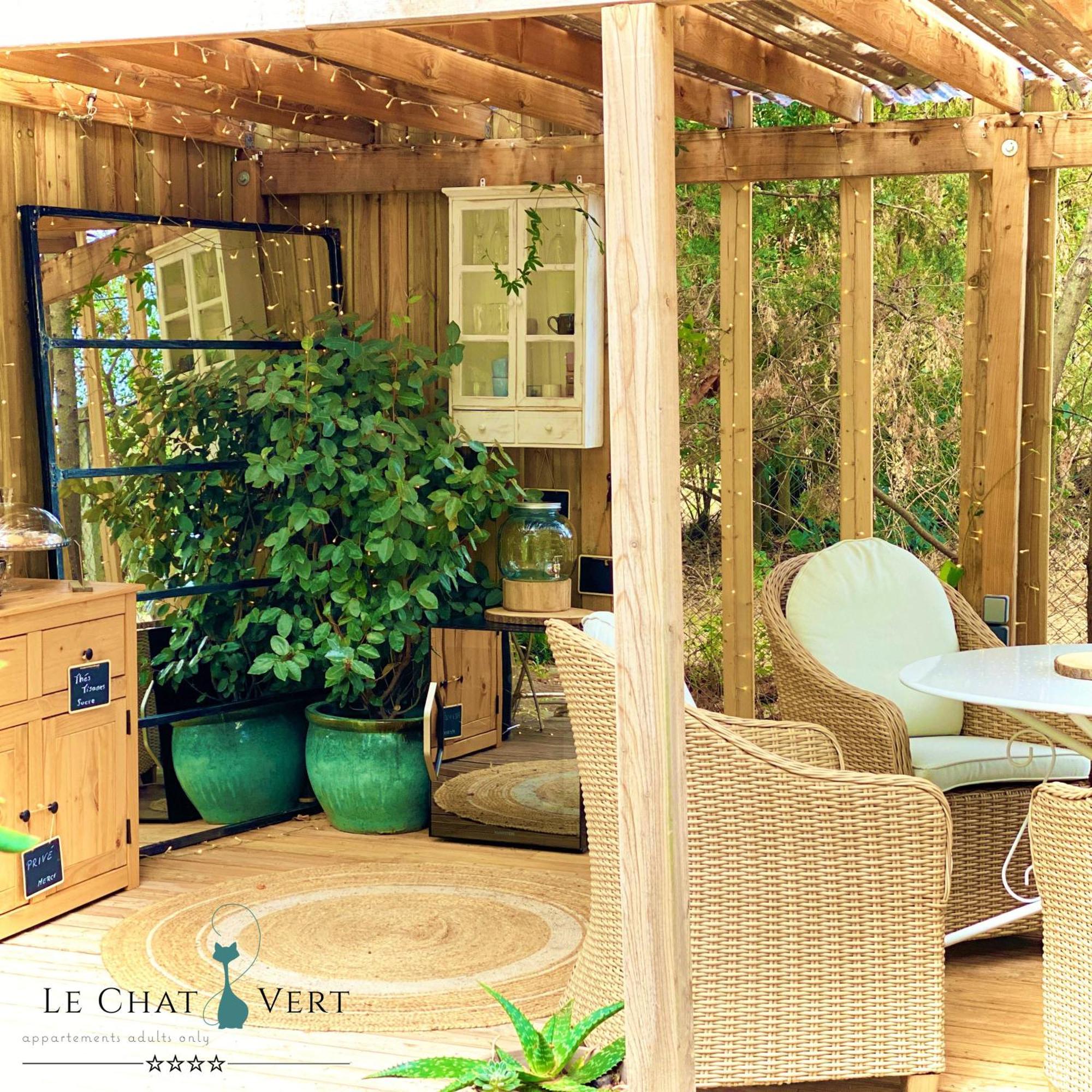 Le Chat Vert - Appartements Adults Only Saint-Andre  Экстерьер фото